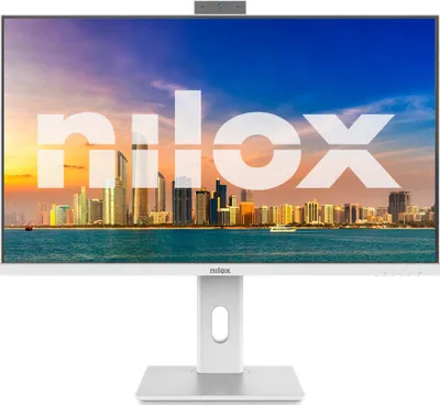 Nilox Monitor 27" Full HD 120Hz IPS 4ms Webcam Integriert Verstellbar Weiß