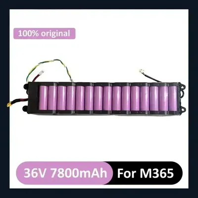 Image de Batterie pour trottinette électrique - Pack batterie 10S3P 36V 7,8Ah - Batterie lithium-ion 18650, 7800mAh - Étanche - Communication Bluetooth - Compatible avec les trottinettes électriques M365