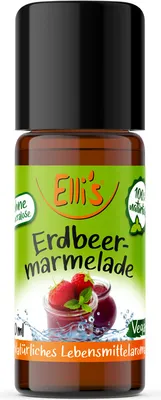 Produktbild von Erdbeermarmeladen Aroma - Natürliches Lebensmittelaroma (flüssig)
