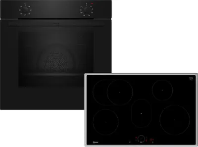 Produktbild von Neff BX18IB, Zonen-Induktionskochfeld, 4 Zone(n), Glaskeramik, Schwarz, Berührung, 80,2 cm