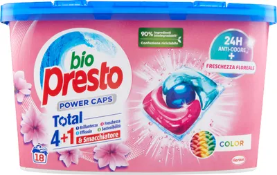 Produktbild von Waschkappen Farbe 18pcs - Presto