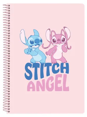 Produktbild von Safta Stitch A5 80 Sheets 15.5x22x1 Cm Notizbuch Rosa Kinder Rosa One Size