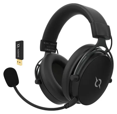 Productafbeelding van Draadloze gaming-hoofdtelefoon, over-ear, HiFi, professioneel, zwart, 53 mm