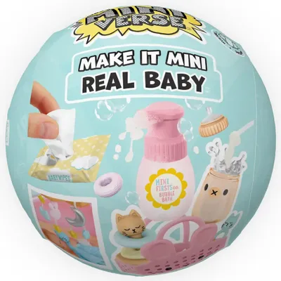 Produktbild von Miniverse Make It Mini Real Baby Nurture, 8 Jahr(e), Mehrfarbig, Kunststoff
