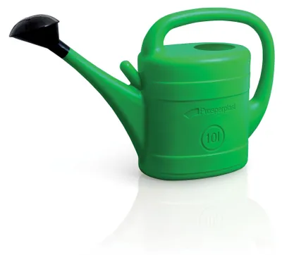Gartendusche aus Kunststoff, grün, 10 Liter