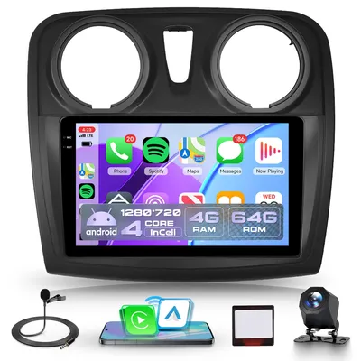 Productafbeelding van Draadloze 4G+64G CarPlay Android autoradio voor 2 B52 (2012-2019), 9-inch touchscreen