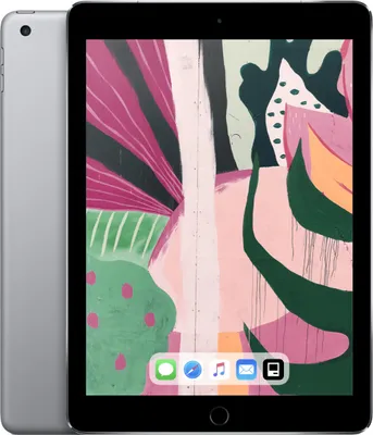 Produktbild von Apple iPad , 24,6 cm (9.7"), 2048 x 1536 Pixel, 128 GB, iOS 11, 478 g, Grau