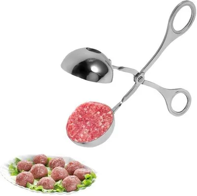 Immagine prodotto di Set di coltelli da cucina - Acciaio inossidabile - 5 pezzi - Ideali per le polpette - Argento
