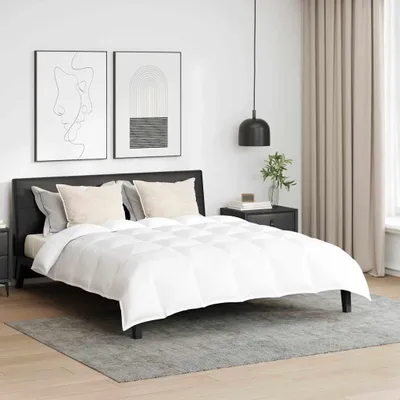 Produktbild von Langlebige Winter Bettdecke Set mit Kissen 3 pcs Weiß 260 x 220 cm,Bettwäschen Möbel55231