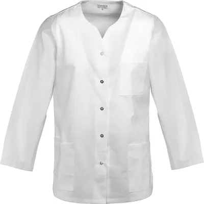 Produktbild von Damen Kasack weiß, Gr. XS : XS : weiß : 50% Baumwolle 50% Polyester 175 g/m²