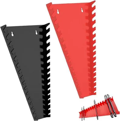 Produktbild von Famanu Werkzeughalter Magnetisch 2er Set - 12 Schlitze für Steckschlüssel