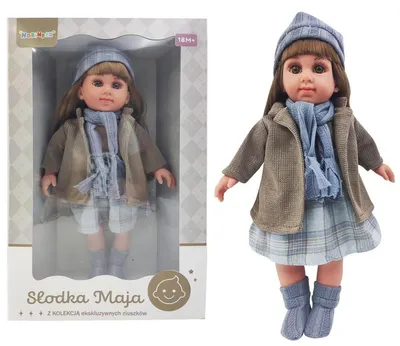 Produktbild von Die Sweet-Angel-Puppe im Winteroutfit