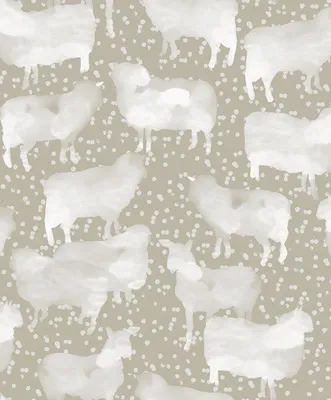 Immagine prodotto di Carta da parati Masureel animali grigio - 631860 - 53 cm x 10,05 m
