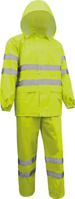 Produktbild von VIZWELL Warnschutz Regenanzug  VW 6768 Gr. Xl gelb