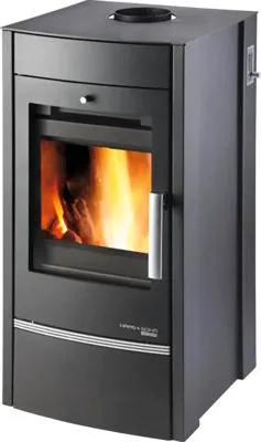 Obrázek produktu pro Krbová kamna s výměníkem Haas & Sohn ALMO II ocel černá 10,2 kW