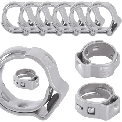 Produktbild von Schlauchschellen 1 Ohr B: 5 mm Ø7.8-9.5 mm 10-tlg.