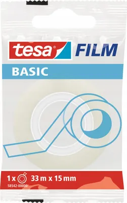 Zdjęcie produktu dla TESA Basic, przezroczysta, tesafilm