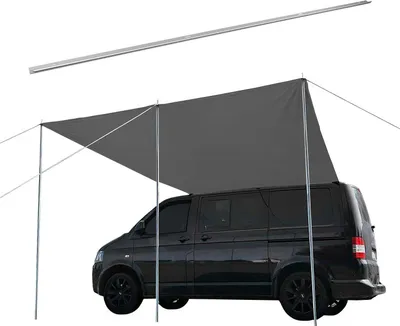 Produktbild von Sonnensegel Kederschiene Vorzelt Satz für Ford Tourneo Custom 2013-22 L2 Alu