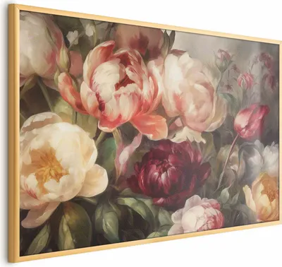 Produktbild von Posterpapier Poster - Charismatic Peonies 30x21 cm Blumen b-H-10022-ao-a