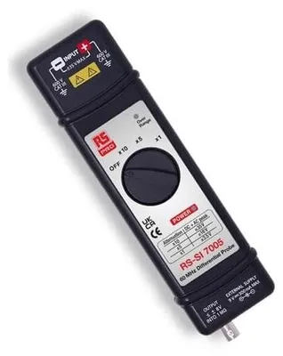 Tastkopf 1:1/1:5/1:10, 60 MHz, schwarz, für Oszilloskope