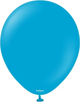 Immagine prodotto di Palloni in lattice blu caraibico, 30 cm, 100 pezzi.