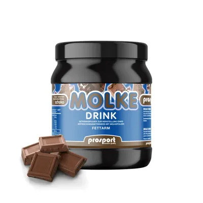 Produktbild von Prosport Molke Drink Schoko 1000g – Molkepulver in Dose – Trinkpulver mit Süßmolke