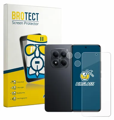 Produktbild von BROTECT Schutzglas für Xiaomi Redmi Note 15 Pro 4G (Display+Kamera) Schutzfolie Panzer Folie Glas Display Schutz klar