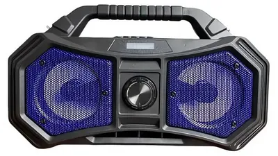 Produktbild von GGV 4222 Tragbarer Bluetooth-Lautsprecher ZQS 4222, 80 dB, 10 W, blau