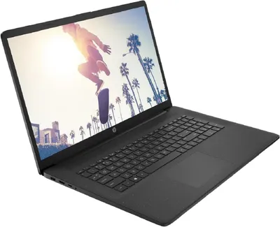 Produktbild von Laptop HP 17-CN - Intel Celeron N4120 - 32GB DDR4-RAM – 1000GB SSD - Windows 11 Pro + MS Office 2024 Pro - 44cm (17.3") Full HD TFT