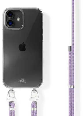 Produktbild von Purple Cord Transparant Cord Hülle  - Kompatibel mit iPhone 11