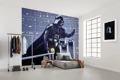 Produktbild von Komar Vlies Fototapete "Star Wars Classic Vader Join the Dark Side" - Größe: 300 x 250 cm (Breite x Höhe), 6 Bahnen