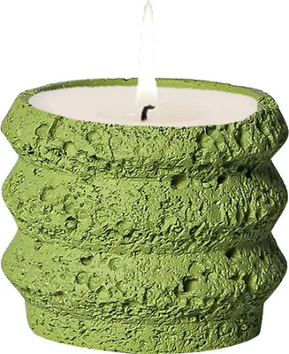 Produktbild von Zement-Kerzenglas, Aroma-Kerzenbecher, Teelichter-Kerzenhalter Für Hochzeits-Mittelstücke, Festival- Und Party-Tischdekoration, Keine Kerzen(Grün)