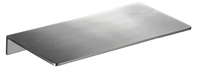 Image de Organisateur de douche en acier inoxydable, brossé, étagère murale pour douche, 30 cm