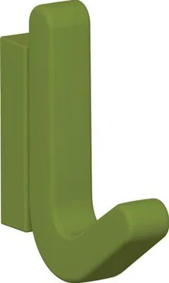 Produktbild von Einzelhaken Serie 477 matt, elastisch Kunststoff (TPU) 74 apfelgrn Hhe 68 mm