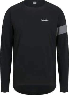Produktbild von Rapha Trail Windblock Langarm-trikot Schwarz S Herren Schwarz S