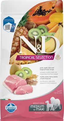 Obrázok produktu pre Farmina Pet Food 8010276042293, Dospelý, Akékoľvek plemeno, Dary, Bravčové, 2 kg