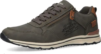 Produktbild von Dockers Herren-Schnürhalbschuh Khaki-Grün, Farbe:grün, EU Größe:47