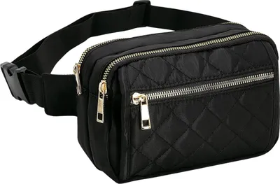 Immagine prodotto di Borsa impermeabile nera da donna con tracolla