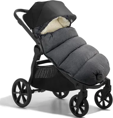 Produktbild von Thermosack für Kinderwagen, Fleece-Futter, wasserabweisend, 3- und 5-Punkt-Gurte, für Kinderwagen
