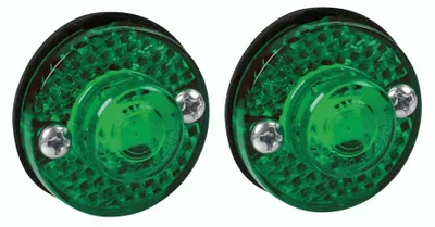 Obrázek produktu pro Pár obrysových světel 1 LED, 24 V - zelená