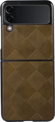 Produktbild von König Design Hülle kompatibel mit Samsung Galaxy Z Flip3 5G Kunststoff Soft Handyhülle - Handy Case Grün