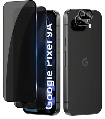 Produktbild von 2X Schutzglas für Google Pixel 9A Blickschutz Display Kamera Privacy Full Screen 9H