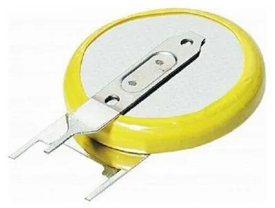 Image de Batterie CR2032 3V pour circuits imprimés verticaux