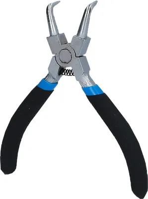 Immagine prodotto di BRILLIANT TOOLS BT067008 Pinze per anelli di sicurezza interni, angolate, 125 mm
