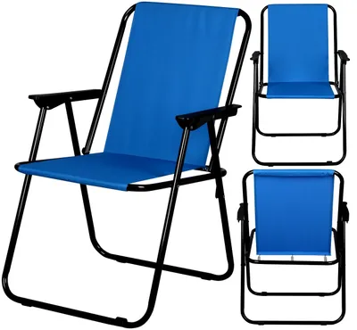 Immagine prodotto di Sedia Pieghevole Da Campeggio Blu Enero Camp