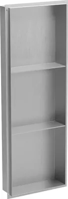 Produktbild von Mexen X-Wall-NR Nischenablage ohne Flansch mit Ablage 90 x 30 cm, Edelstahl - 1911903010S