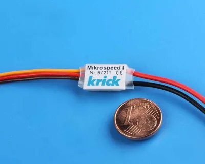 Produktbild von Krick Mikrospeed 1 Regler für Mini-Motoren 1A