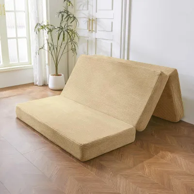 Image de Matelas de sol en velours côtelé, épaisseur 10 cm