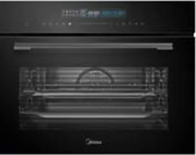 Produktbild von Midea - MEK 45TBL - Kompakt-Einbau-Backofen mit Mikrowelle - Schwarz