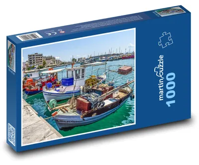 Obrázek produktu pro Puzzle 1000 Lodě v přístavu - martinpuzzle